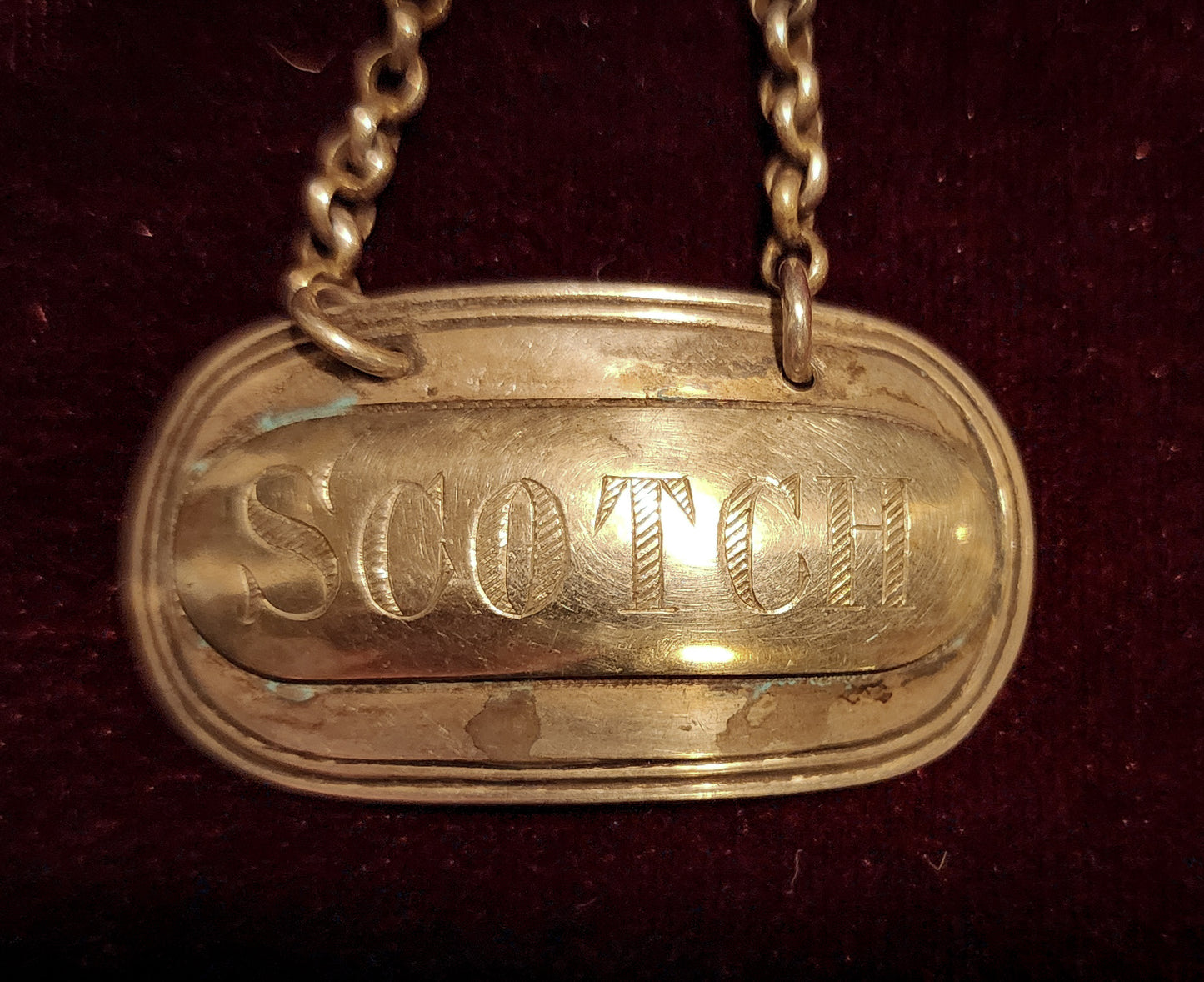 Antique Decanter Labels